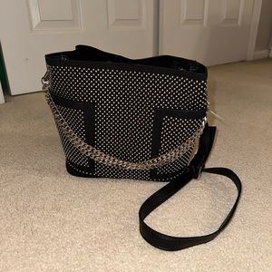 NWT Steve Madden Mini Hobo Bag Black